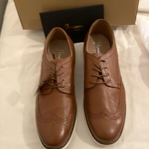 Brown Leather Men's Dress Shoes